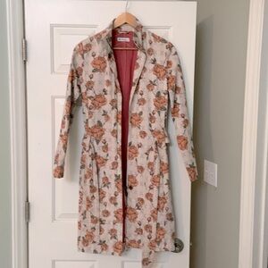 Flower print jacket